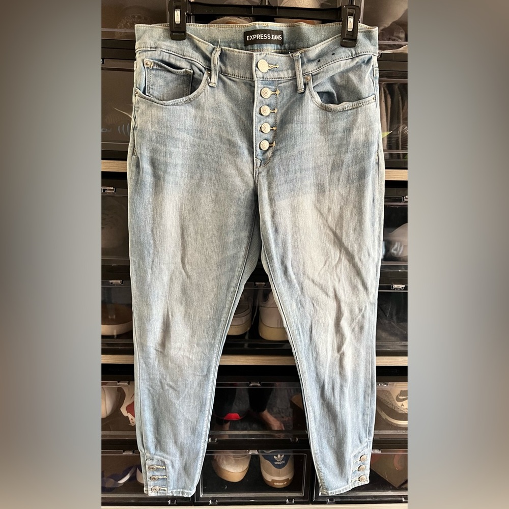 Express ankle jeans